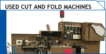 Used Cut and Fold Machines